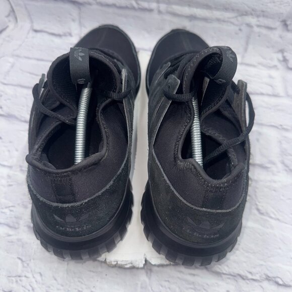 adidas Tubular Radial Core Black Running Shoes Men's Size 12.5 Sneakers EUC - Picture 6 of 10